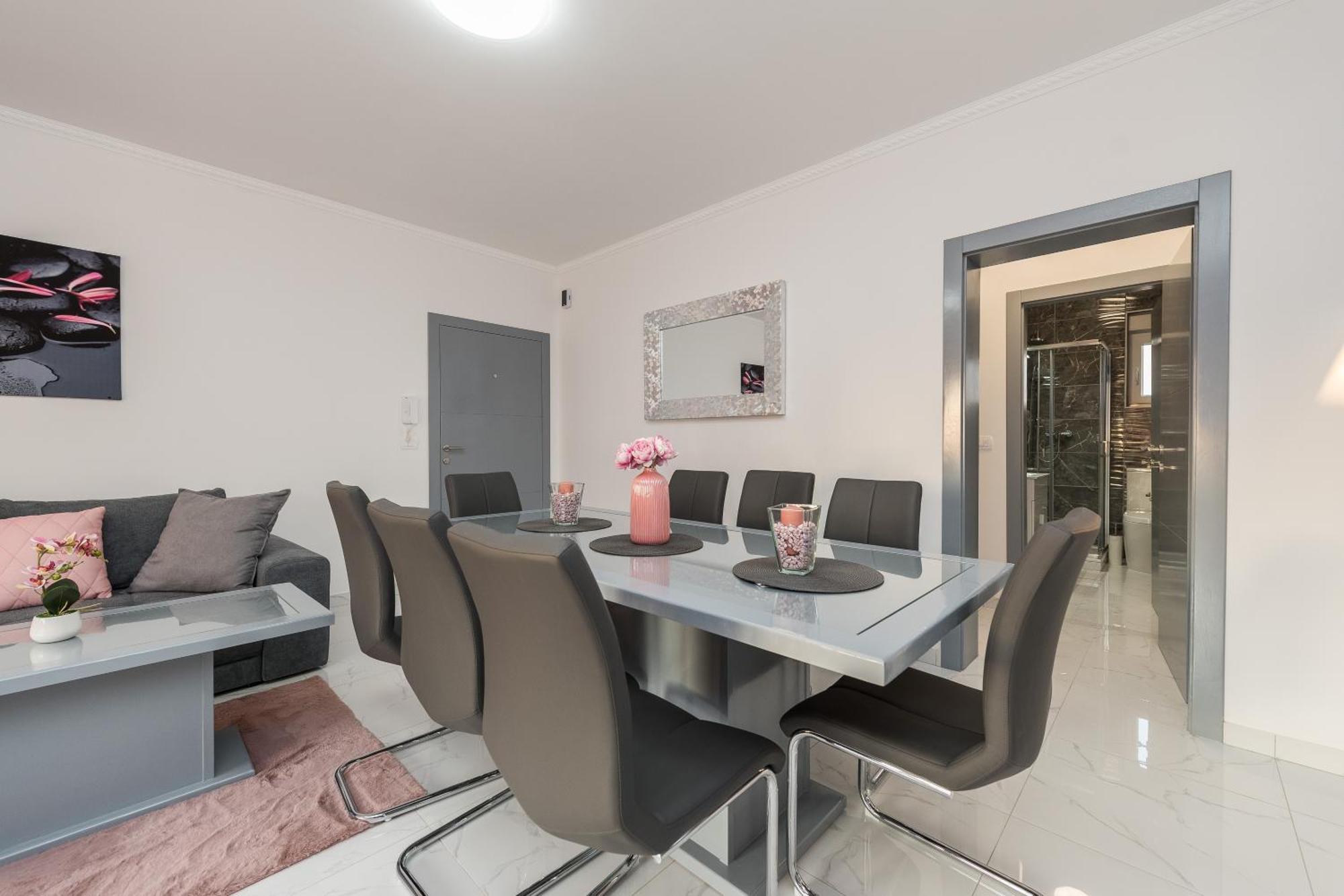 Villa Jana Luxury Apartments Novalja Rom bilde