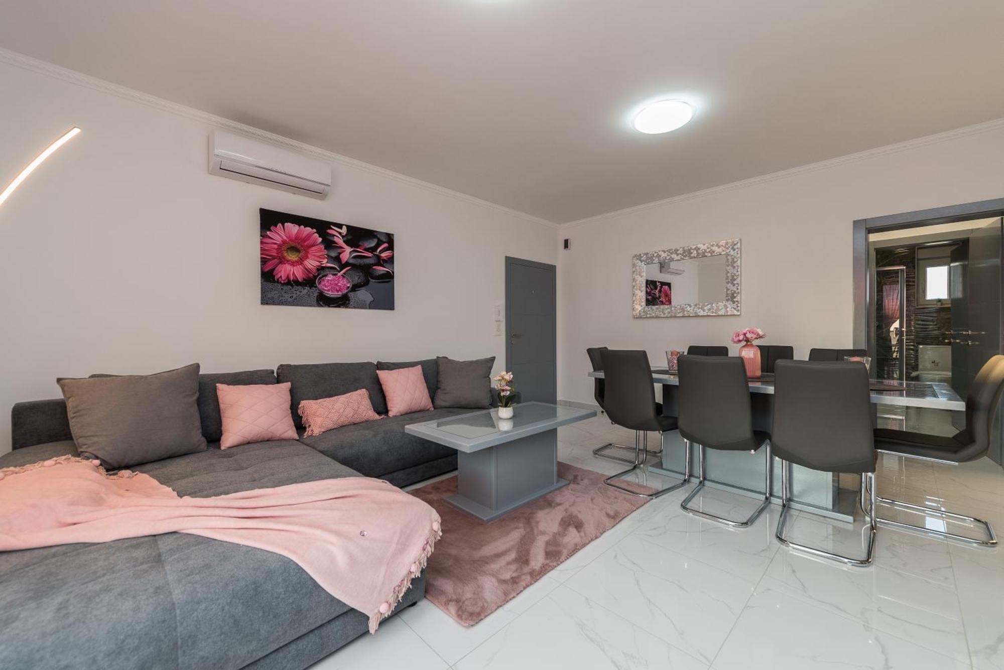 Villa Jana Luxury Apartments Novalja Rom bilde