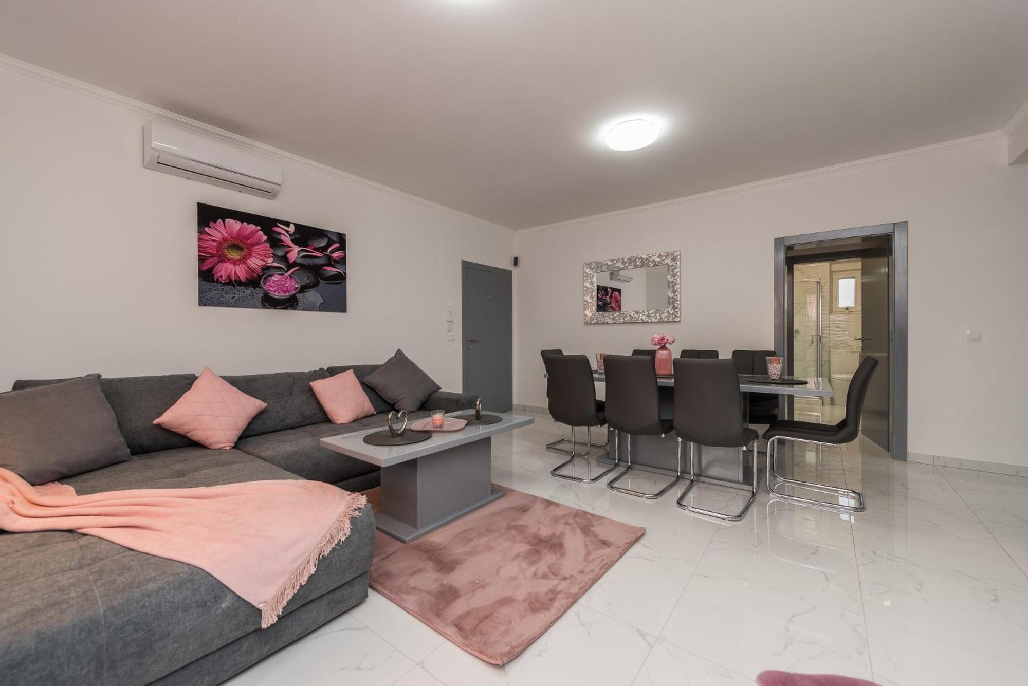 Villa Jana Luxury Apartments Novalja Rom bilde